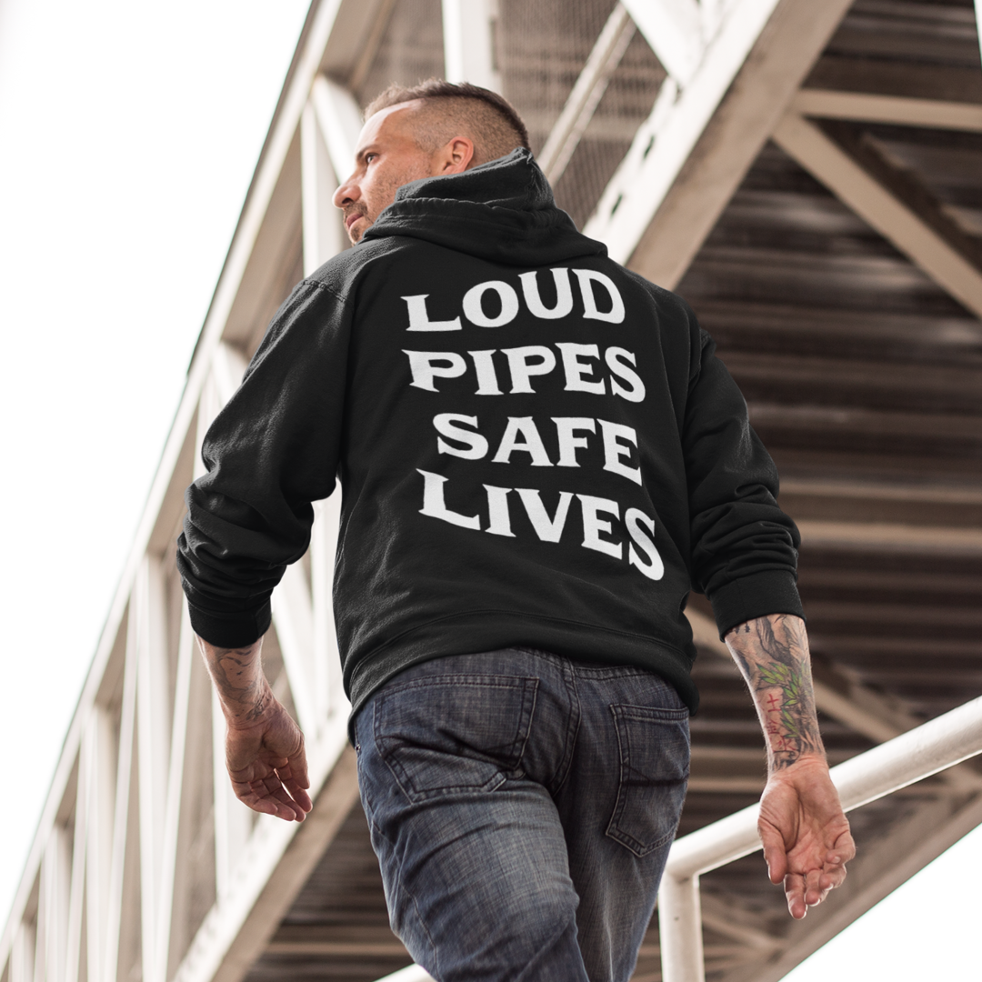 Loud Pipes Save Lives - oversized Hoodie